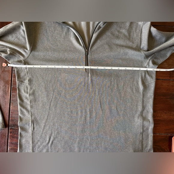 Patagonia Capilene Midweight 1/4 Zip Base Layer Shirt Gray Size M - Picture 6 of 9